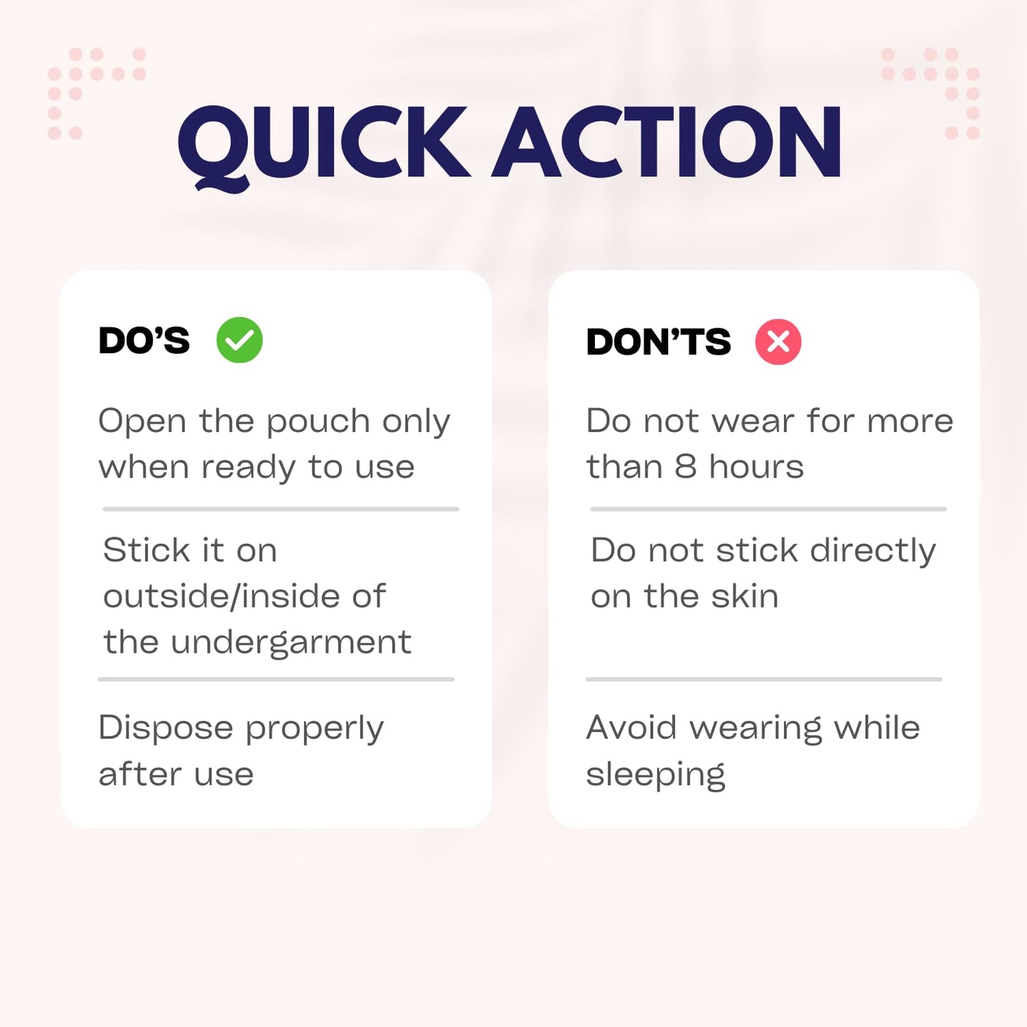 Heating & Soothing Patch for Menstrual Cramps