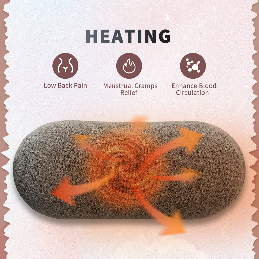 Electric Heating Pad and Menstrual Massager with Belt