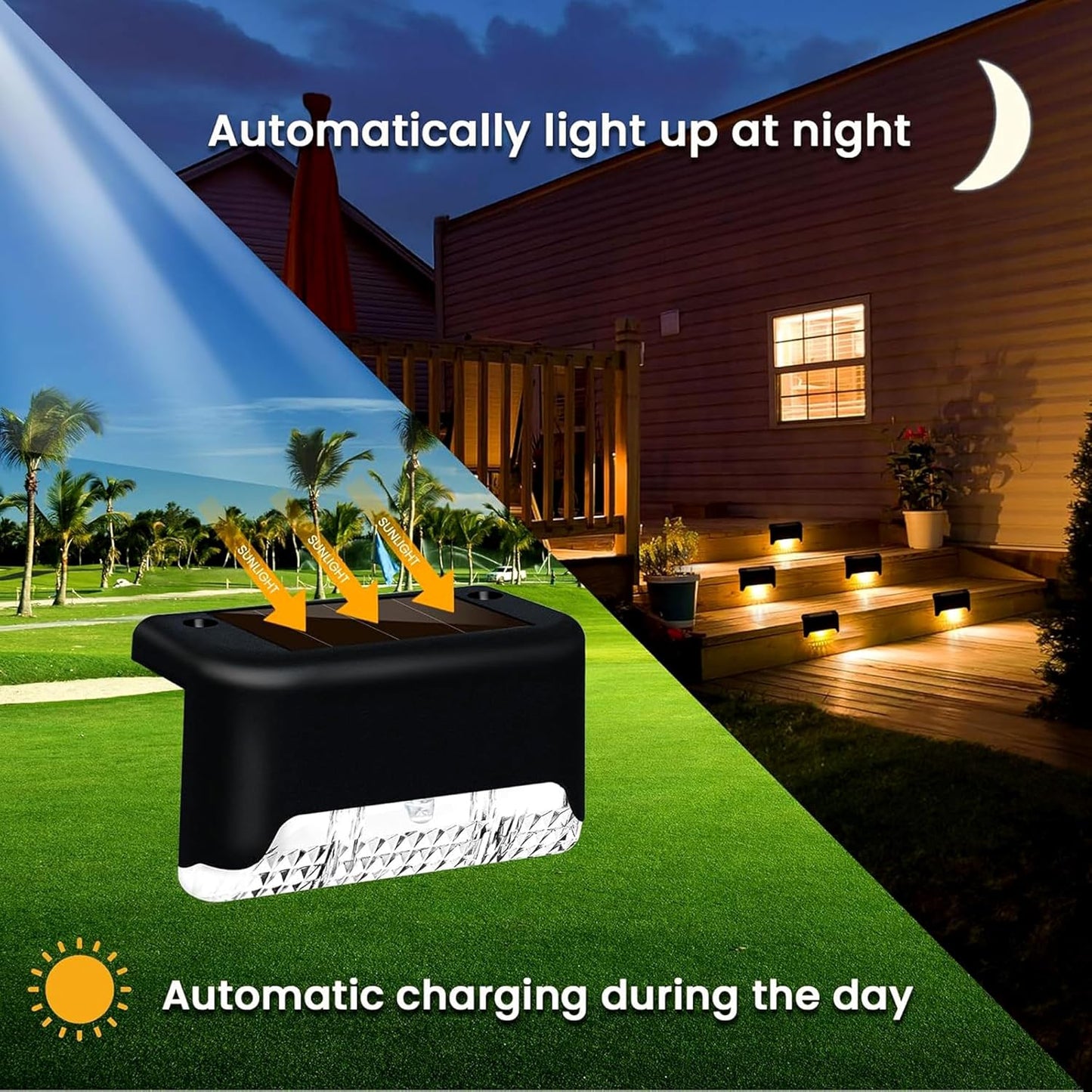 Solar Deck Lights Outdoor