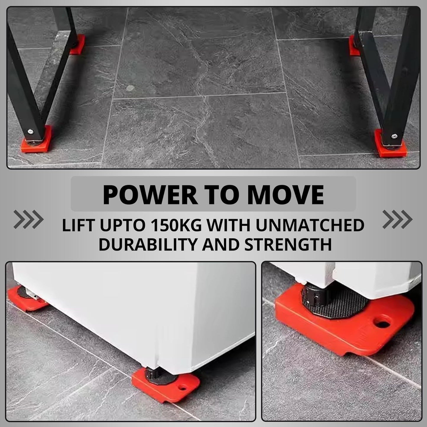 Furniture Lifter with Wheel Pads